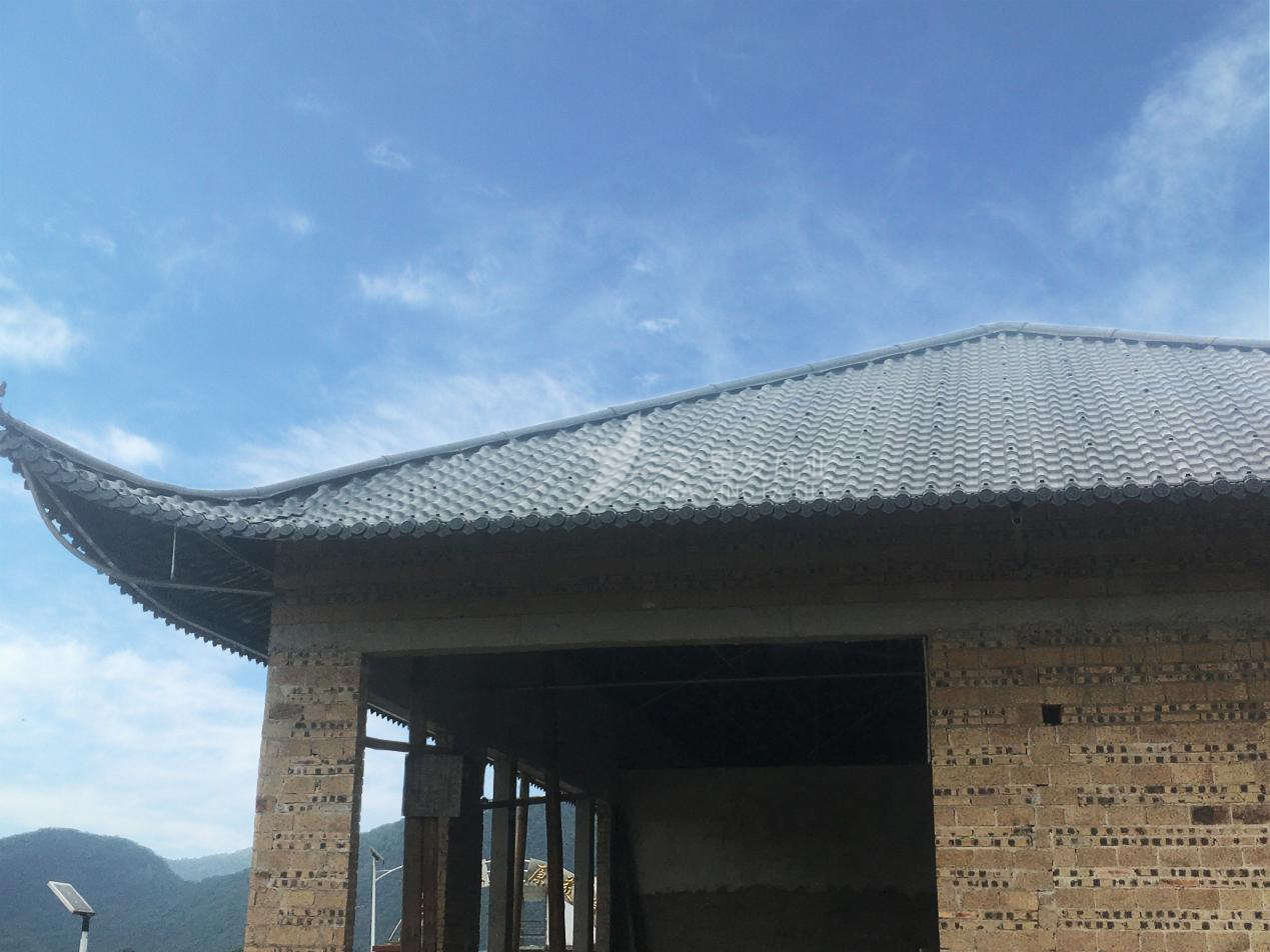 樹脂瓦助力新農(nóng)村建設，提升農(nóng)民居住品質